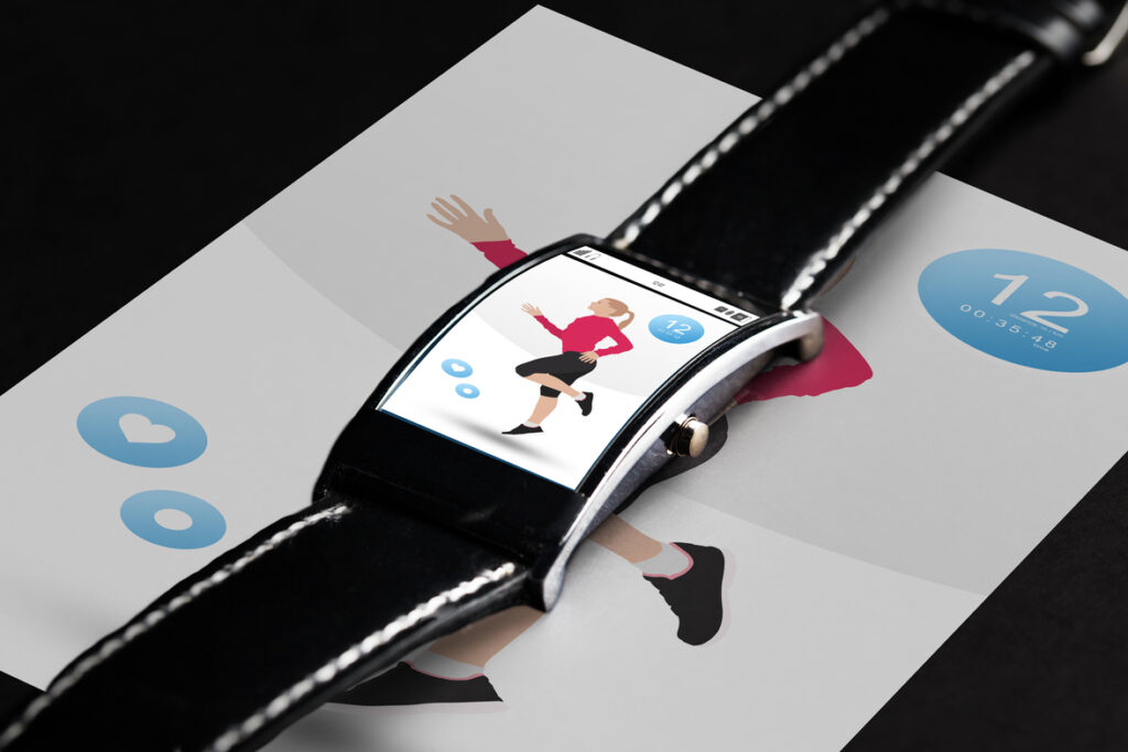 fitness app business plan - fitness tracker on watch
